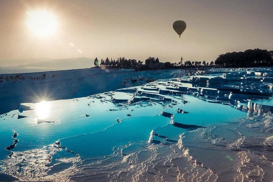 Pamukkale Hot Air Balloon Tour Over Travertines - Image 1