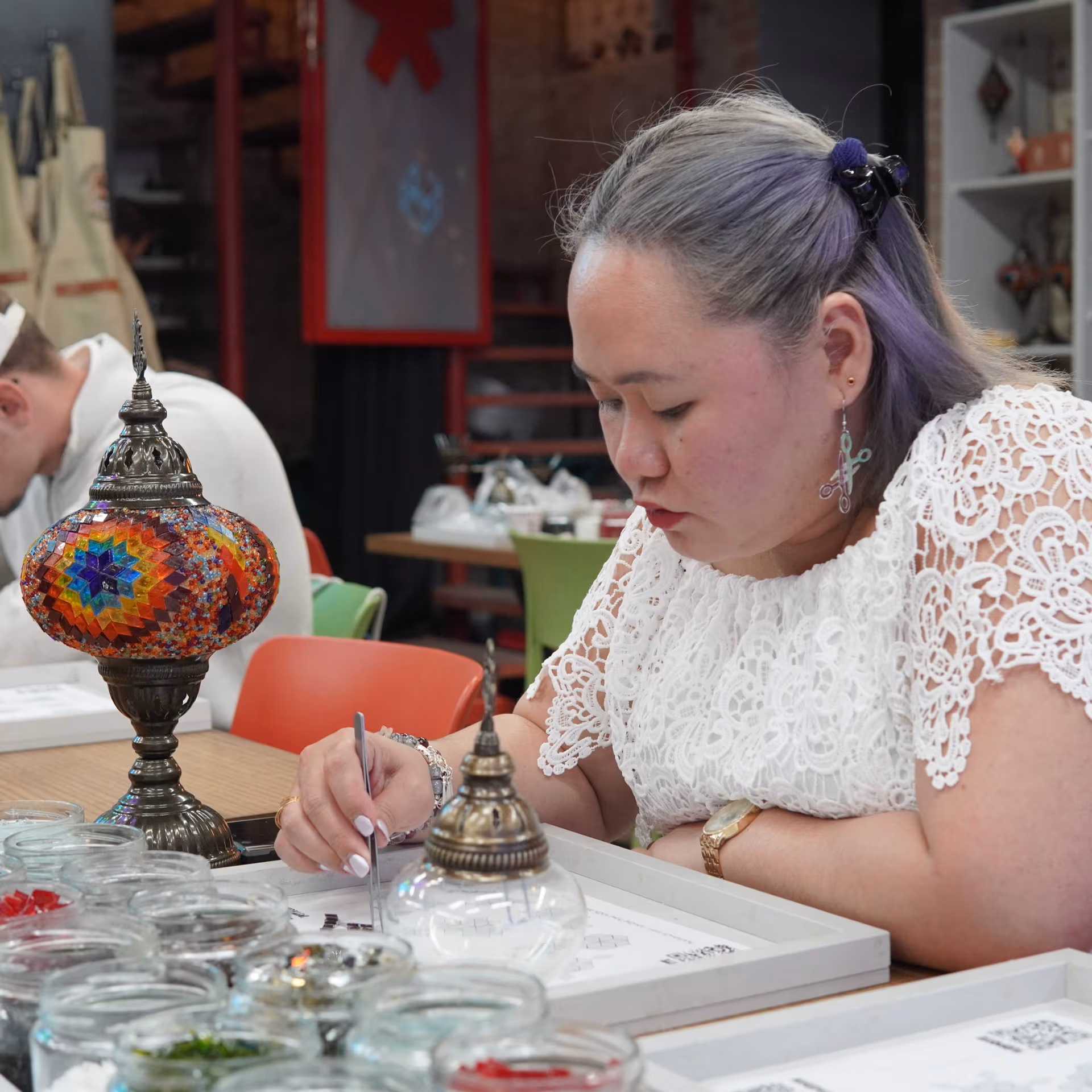 Kapadokya Mozaik Lamba Atölyesi – Peri Bacalarından İlham Alan Kendi Lambanı Yarat - Görsel 19