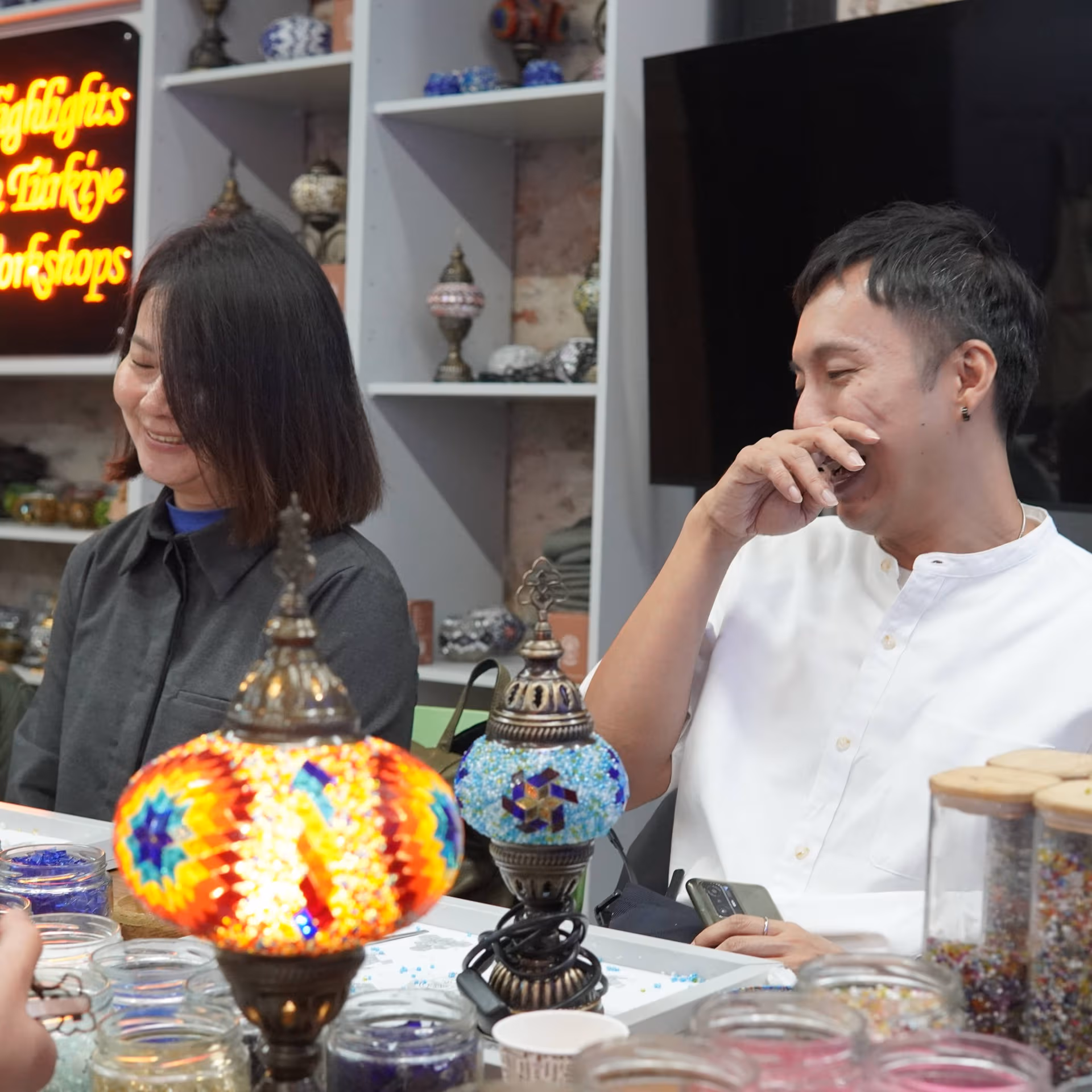 Kapadokya Mozaik Lamba Atölyesi – Peri Bacalarından İlham Alan Kendi Lambanı Yarat - Görsel 7